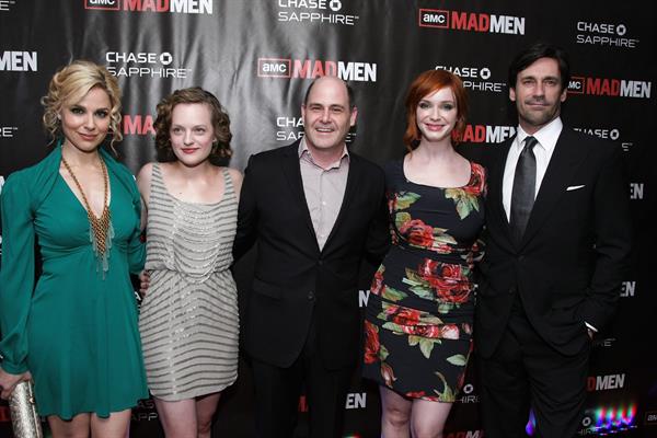 Christina Hendricks Mad Men Season 4 Finale screening at the 21 Club on October 17, 2010 