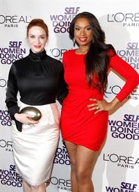 Christina Hendricks Self Magazines 4th annual Women Doing Good Awards in New York City on September 13, 2011