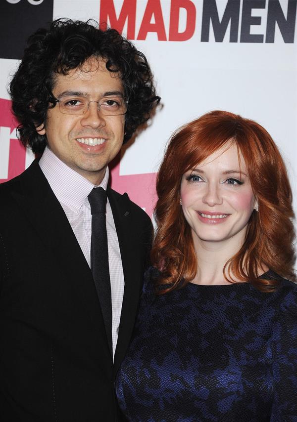 Christina Hendricks Mad Men photocall at Forum des Images in Paris on February 9 