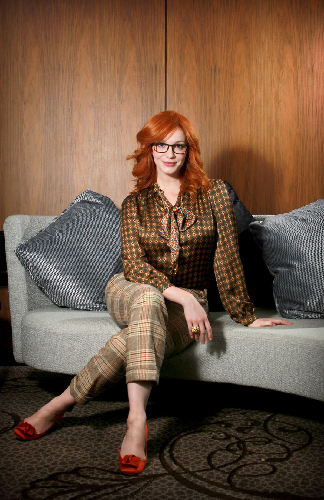 Christina Hendricks Photo Shoot at the Darling Hotel, The Star in Sydney October 3, 2012 