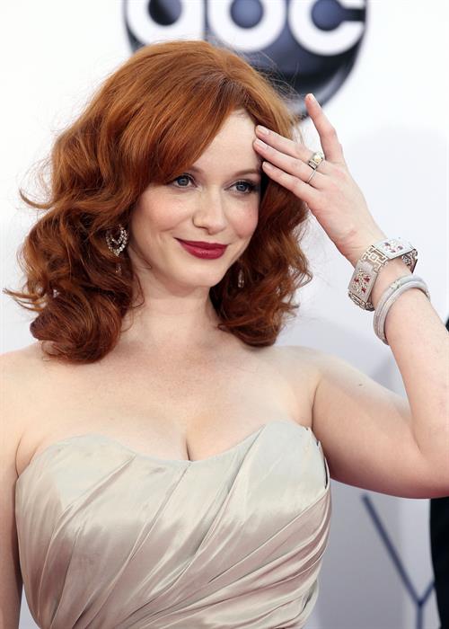 Christina Hendricks - 64th Primetime Emmys Nokia Theatre LA Sept 23 2012