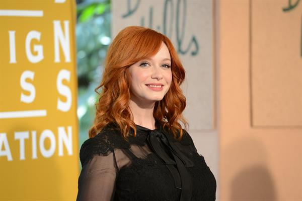 Christina Hendricks - The Hollywood Foreign Press Association Annual Installation Luncheon - August 9, 2012