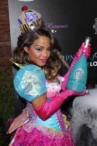 Christina Milian - HPNOTIQ Halloween Launch 10/26/12