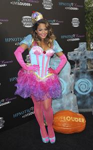 Christina Milian - HPNOTIQ Halloween Launch 10/26/12