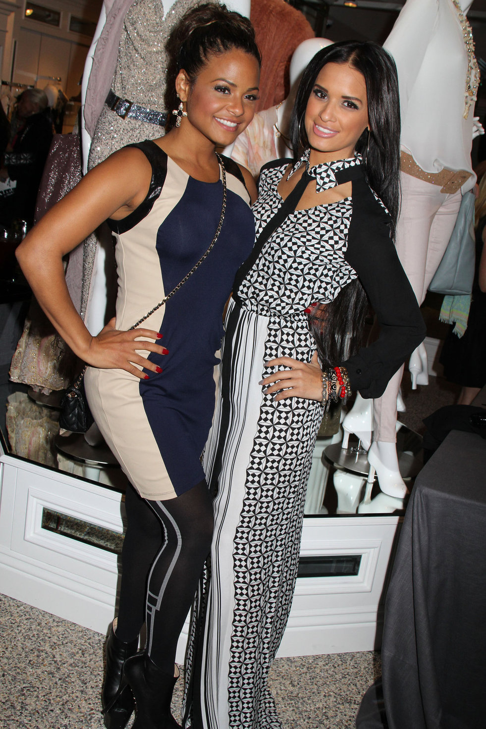 Christina Milian Kyle By Alene Too Grand Opening Party in New York - October 11, 2012 