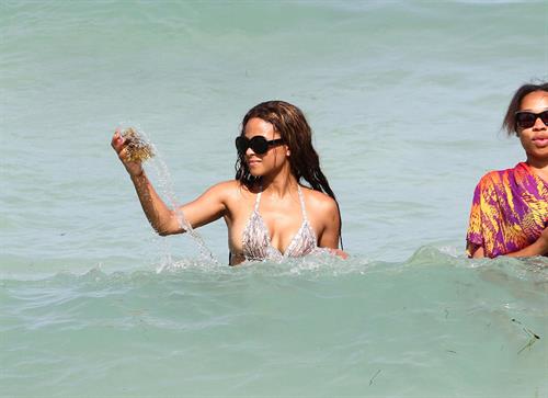 Christina Milian - At the beach (bikini) - Miami Florida 19.07.12