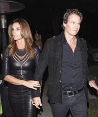 Cindy Crawford Attending A Halloween Party In Beverly Hills - October 26, 2012