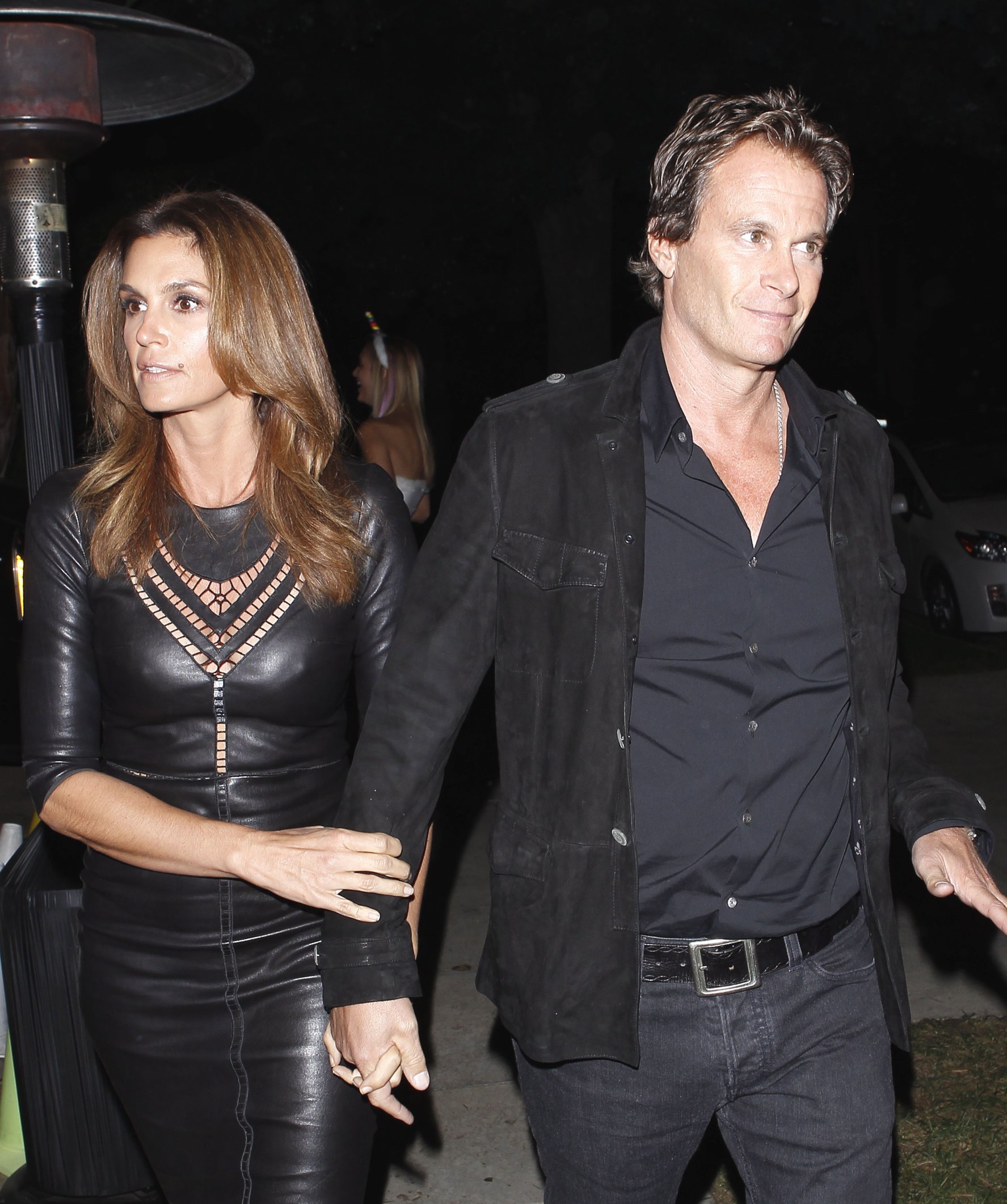 Cindy Crawford Attending A Halloween Party In Beverly Hills - October 26, 2012