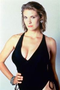 Colleen Camp in a bikini