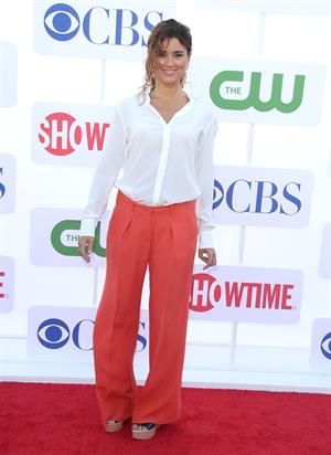 Cote De Pablo attends CW, CBS, And Showtime 2012 Summer TCA Party July 29, 2012