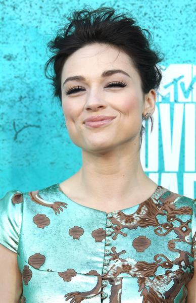 Crystal Reed - 2012 MTV Movie Awards (Arrival) in Universal City (June 3, 2012)