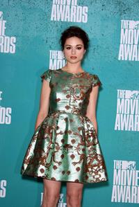 Crystal Reed - 2012 MTV Movie Awards (Arrival) in Universal City (June 3, 2012)