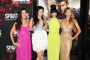 Cynthia Addai-Robinson Spartacus War of the Damned Los Angeles Premiere January 22, 2013