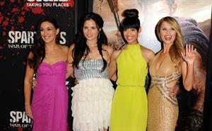 Cynthia Addai-Robinson Spartacus War of the Damned Los Angeles Premiere January 22, 2013