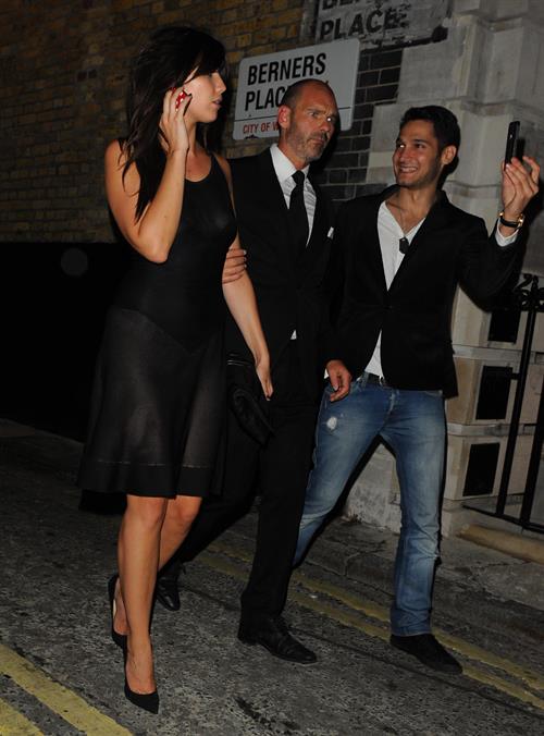 Daisy Lowe – W Magazine Dinner in London 9/14/13  