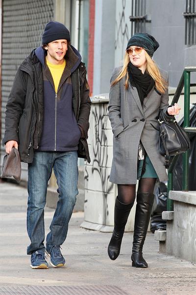 Dakota Fanning out and about in NY 11/28/12 