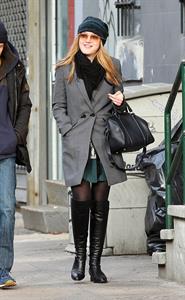 Dakota Fanning out and about in NY 11/28/12 