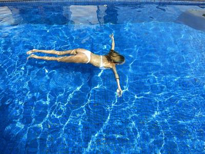Alena Filinkova in a bikini