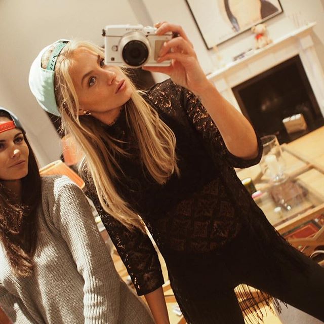 Frankie Gaff taking a selfie