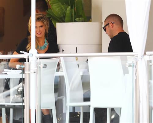 Delta Goodrem at Villa Blanca Voluptuous Jan. 22, 2013 