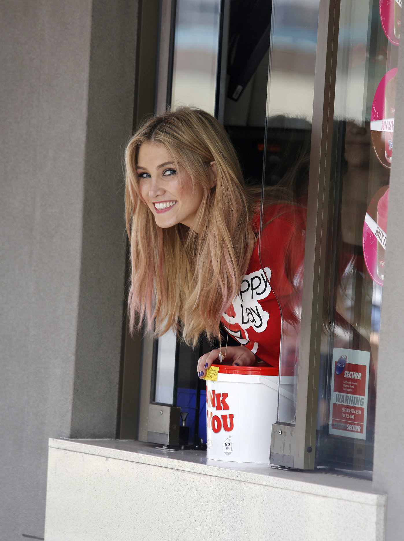 Delta Goodrem McHappy Day in Tullamarine - November 10, 2012