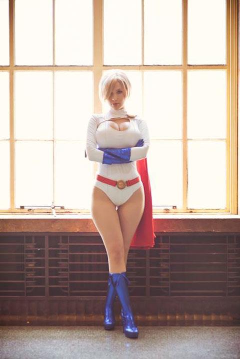 Enji Night as Powergirl Unrated.