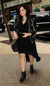 Demi Lovato - Arrives for Live with Kelly in New York City (12.04.2013) 