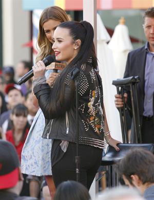 Demi Lovato Topshop Topman LA Grand Opening at The Grove in LA 2/14/13 