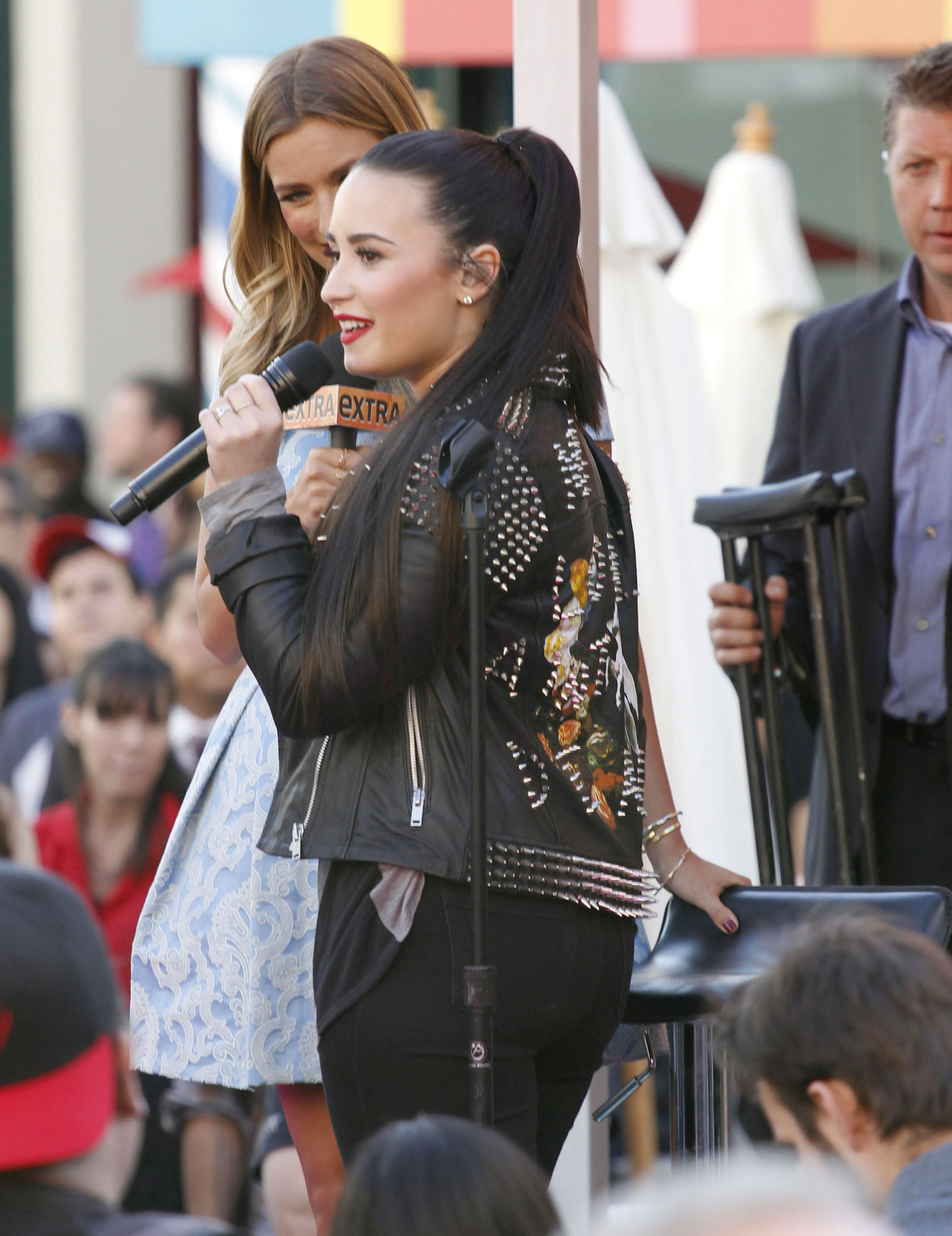 Demi Lovato Topshop Topman LA Grand Opening at The Grove in LA 2/14/13 