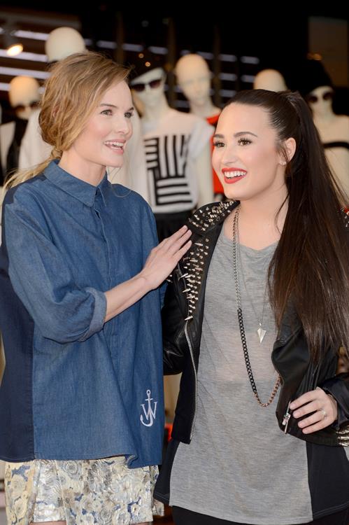 Demi Lovato Pictures Demi Lovato Topshop Topman LA Grand Opening at The Grove in LA 2/14/13