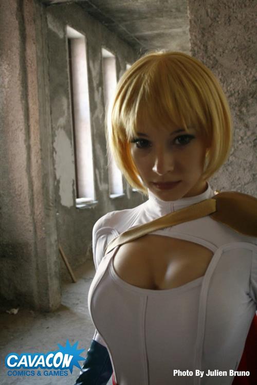 Enji Night as Powergirl