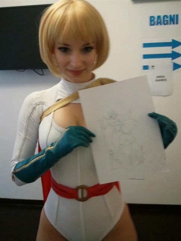 Enji Night as Powergirl