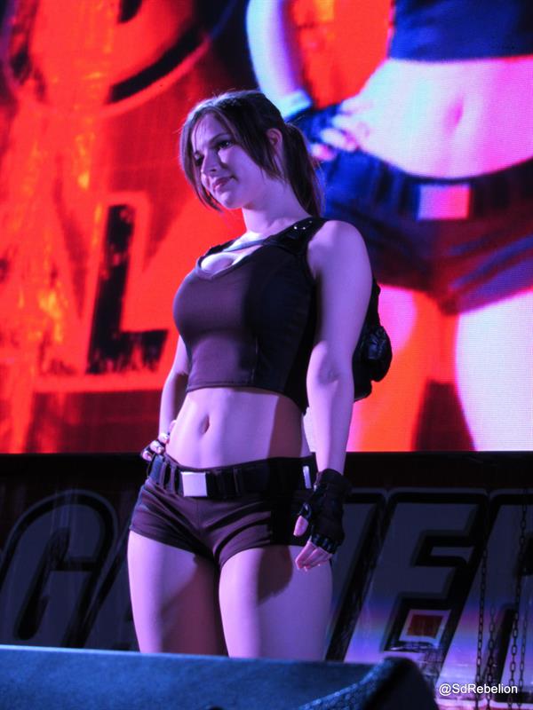 Enji Night as Lara Croft