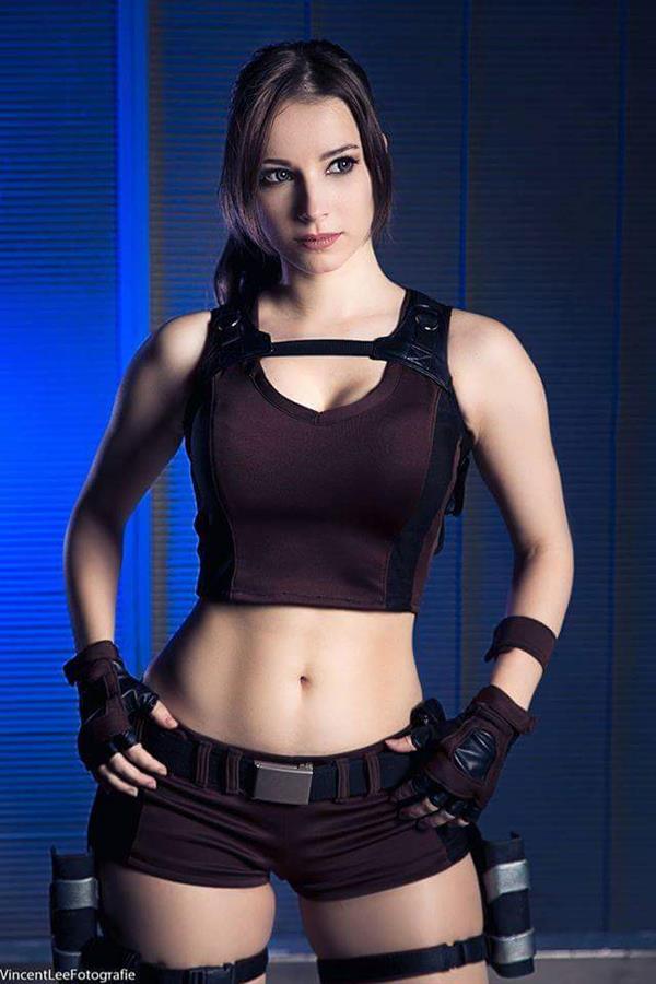 Enji Night as Lara Croft