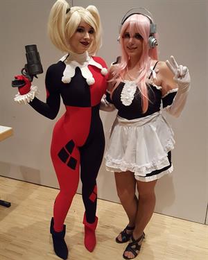 Enji Night as Harley Quinn