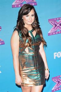 Demi Lovato The X Factor season finale results show in LA 12/20/12 