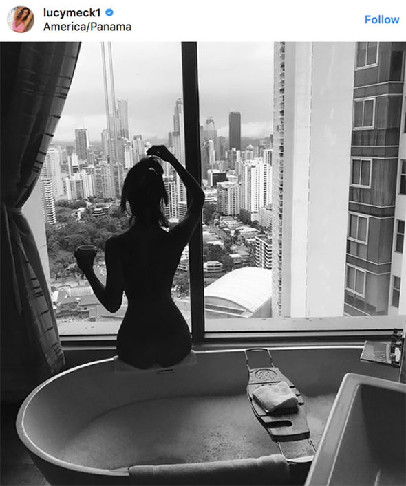 Lucy Mecklenburgh in a bikini