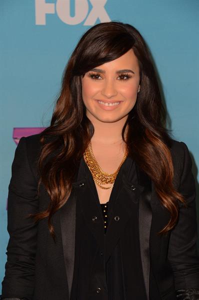 Demi Lovato FOX's The Factor Season Finale Night 1 in LA 12/19/12 