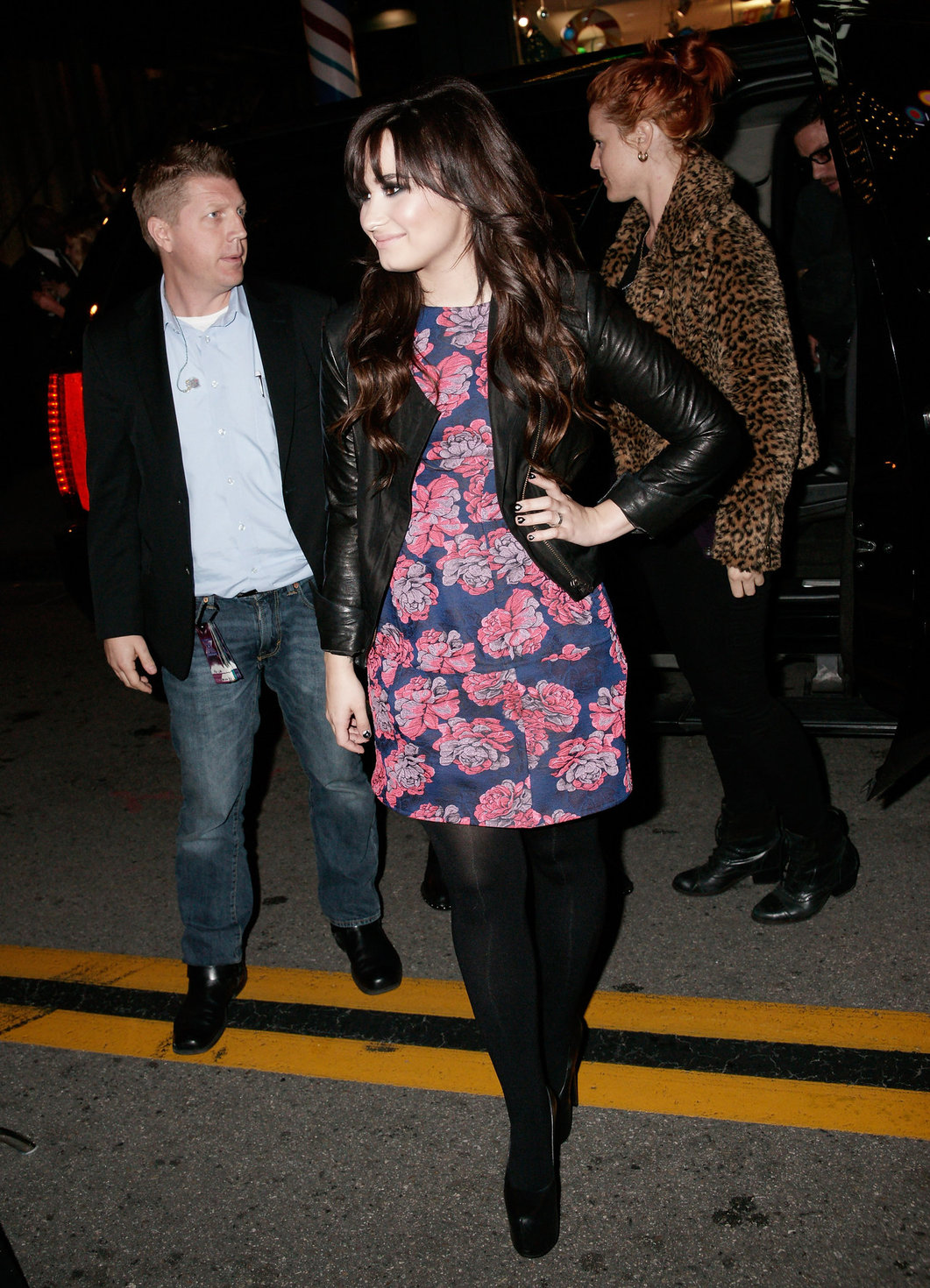 Demi Lovato Factor viewing party in West Hollywood 12/6/12 