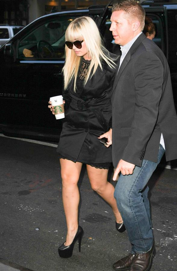 Demi Lovato  out and about in NY 10/11/12 