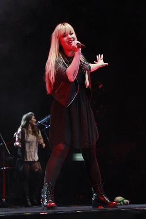 Demi Lovato performs at Z fest in Sao Paulo Brazil 9/29/12 