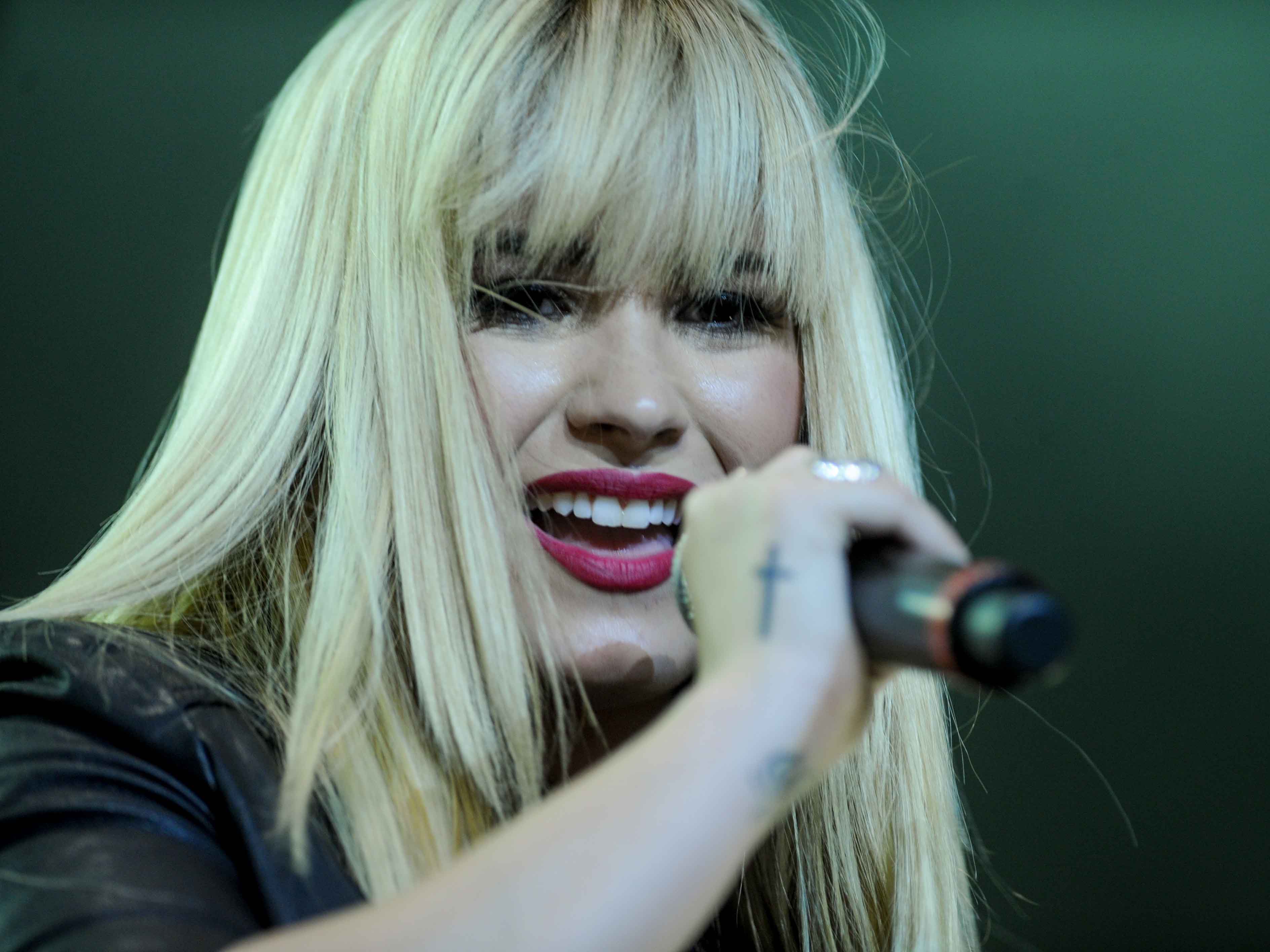 Demi Lovato performs at Z fest in Sao Paulo Brazil 9/29/12 