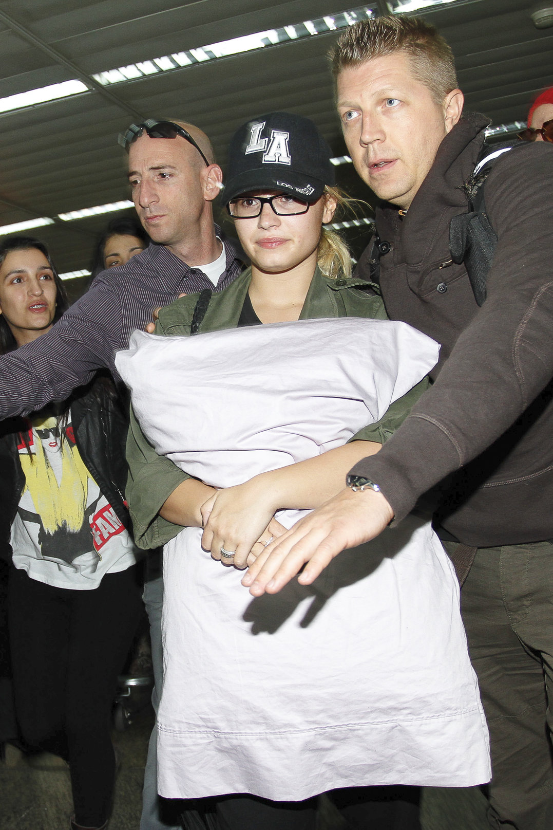 Demi Lovato  Rio de Janeiro International Airport 9/28/12 