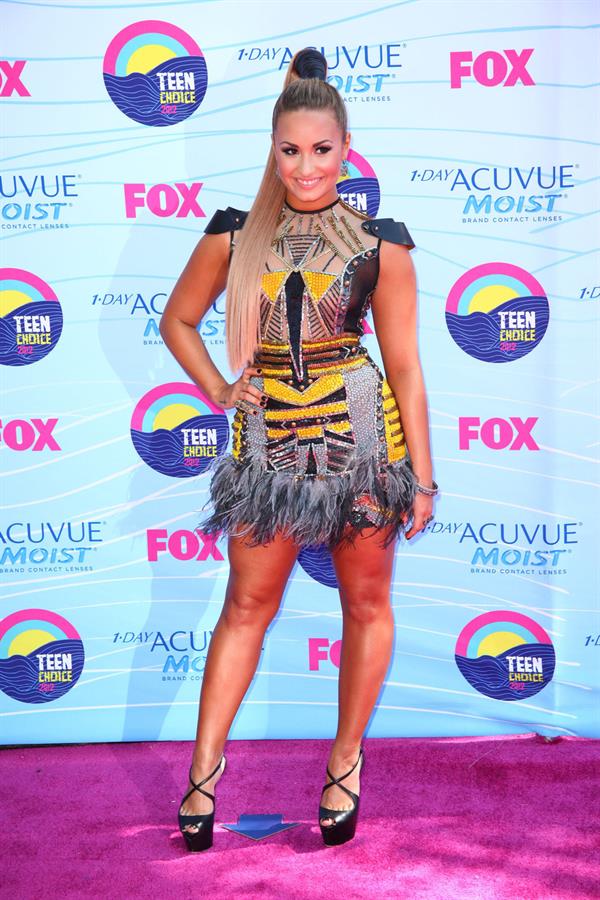 Demi Lovato - 2012 Teen Choice Awards in Universal City (July 22, 2012)