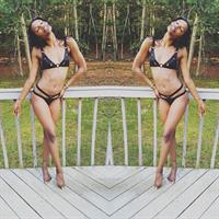 Sharam Diniz in a bikini