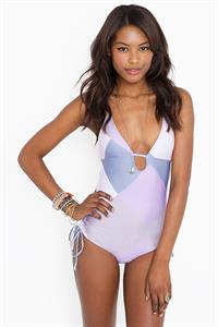 Sharam Diniz in a bikini