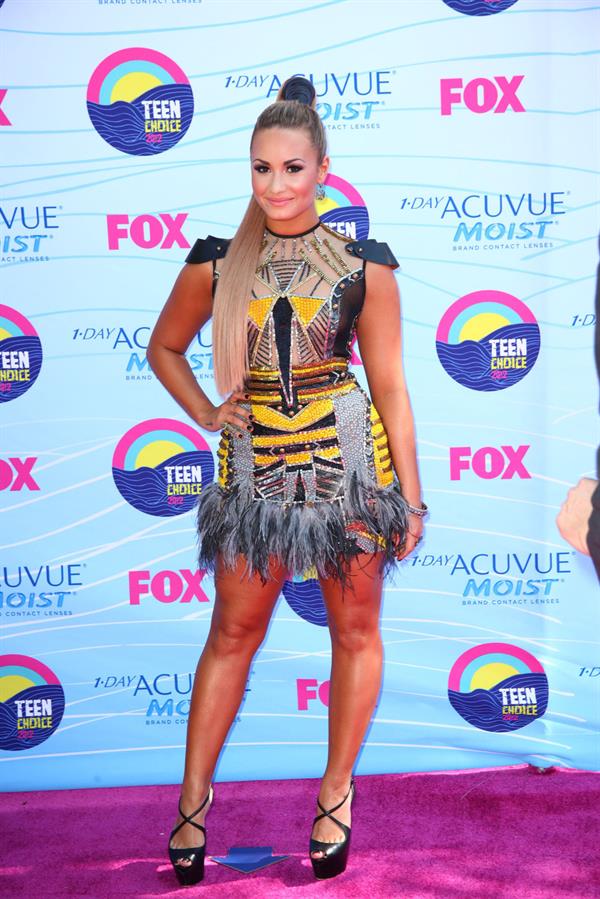 Demi Lovato - 2012 Teen Choice Awards in Universal City (July 22, 2012)