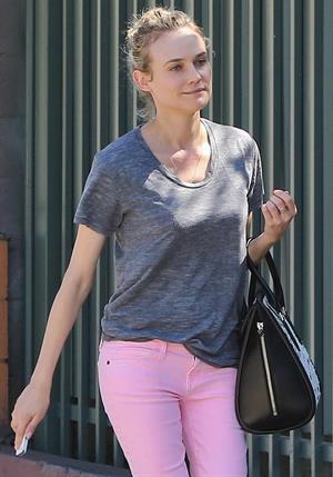Diane Kruger at The Grove in LA 3/12/13
