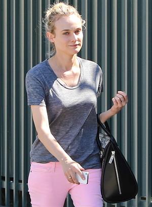 Diane Kruger at The Grove in LA 3/12/13