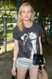 Diane Kruger attends the H&M Loves Music Coachella 2013 kick-off Event at Merv Griffin Estate in La Quinta in April 